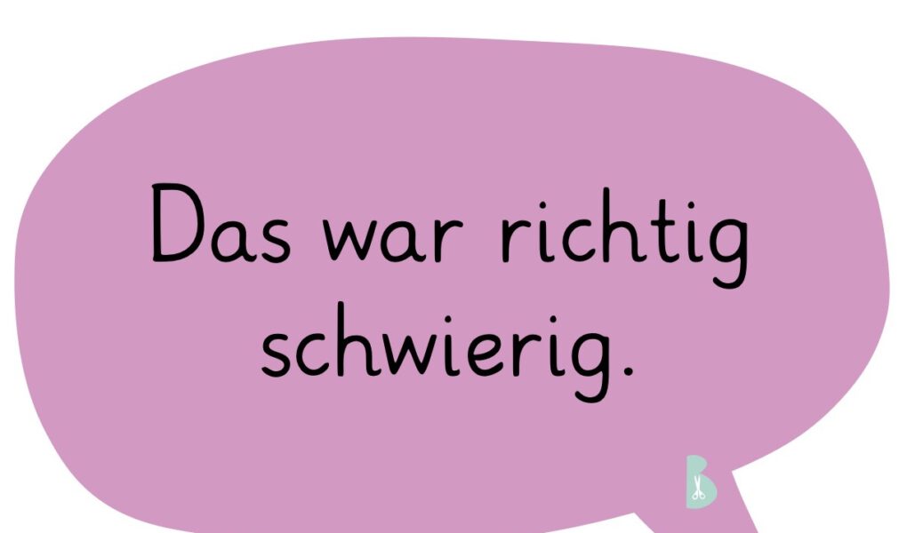 Reflexionskarten Sprechblasen, Medien, Gesamtsicherung, zum Ausdrucken,