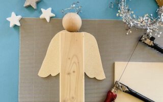 Holz-Engel, Sägen, Holz, Weihnachten, Anleitung