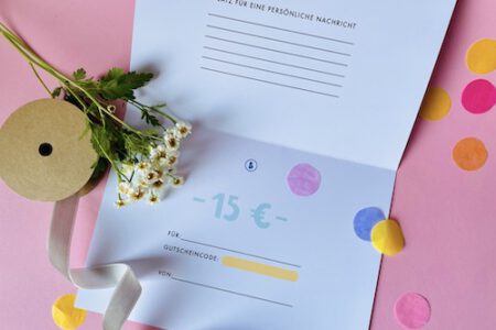 Gutschein, Geschenke für Lehrer, Geschenkgutschein, Abschiedsgeschenk, Betreuungslehrer, Lehramtsanwärter, Praktikumslehrer, Werken und Gestalten, Textilarbeit