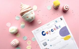 Cupcake aus Ton, Töpfern, Anleitung, Werken und Gestalten, Grundschule, Mittelschule