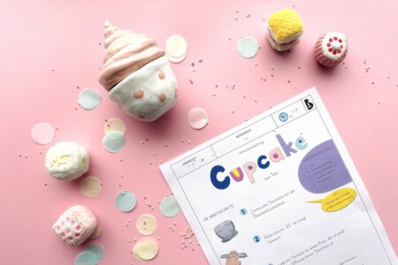 Cupcake aus Ton, Töpfern, Anleitung, Werken und Gestalten, Grundschule, Mittelschule
