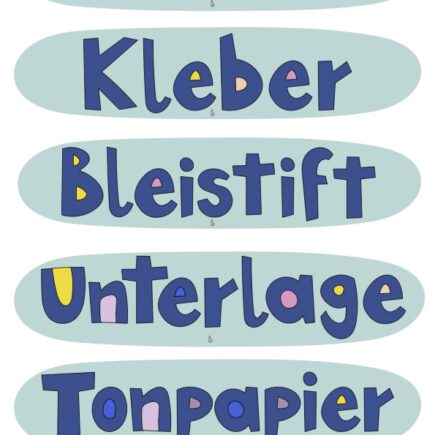 Arbeitsmaterial Tafel, Medien, Tafelmedien, Werken und Gestalten, Grundschule, Mittelschule,